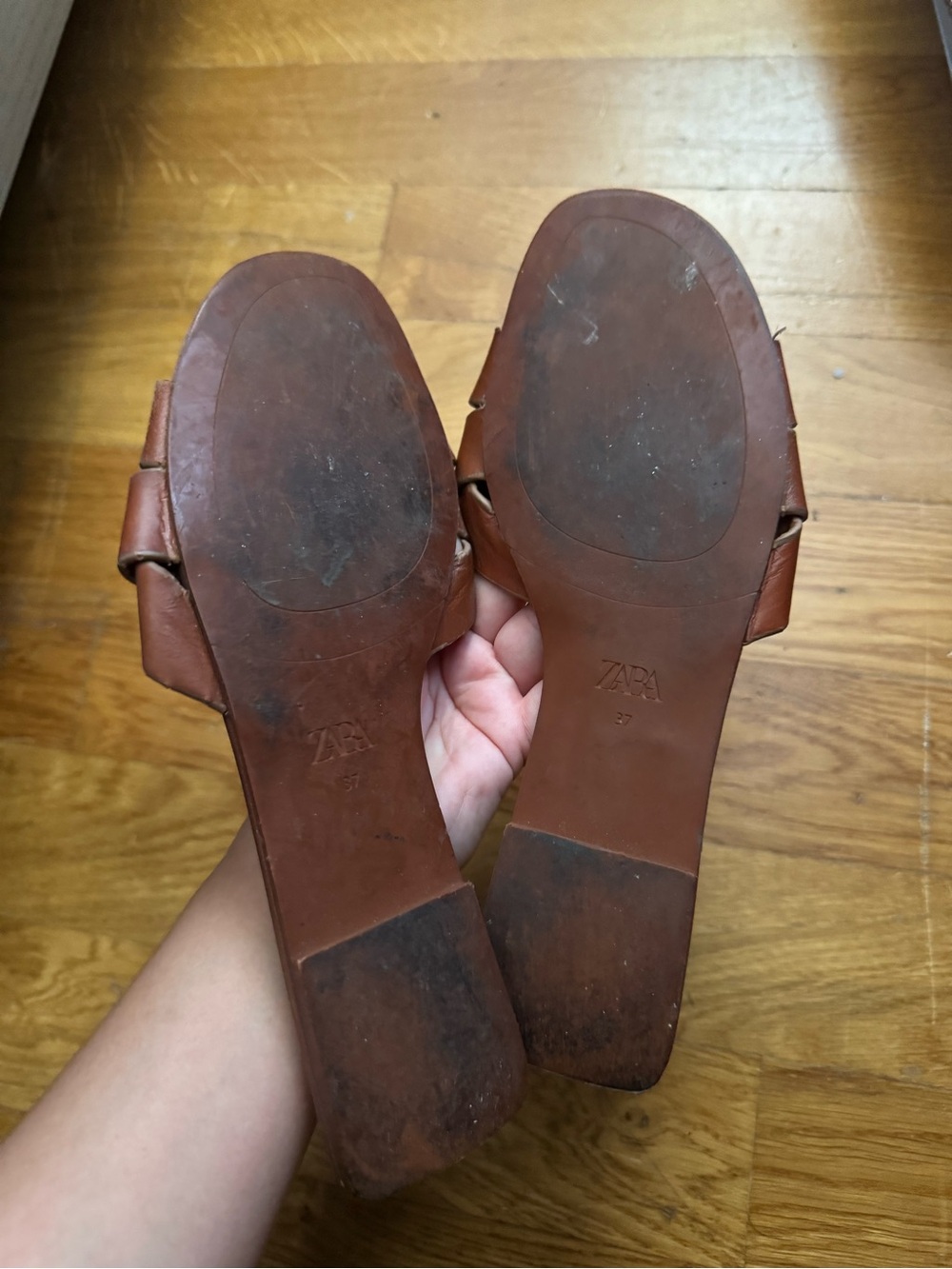 Zara brown sandals - Picture 3 of 3